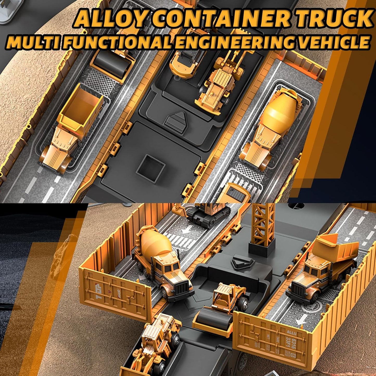 ConstructoKids – Lære & bygge – 2-i-1 byggetrucksæt