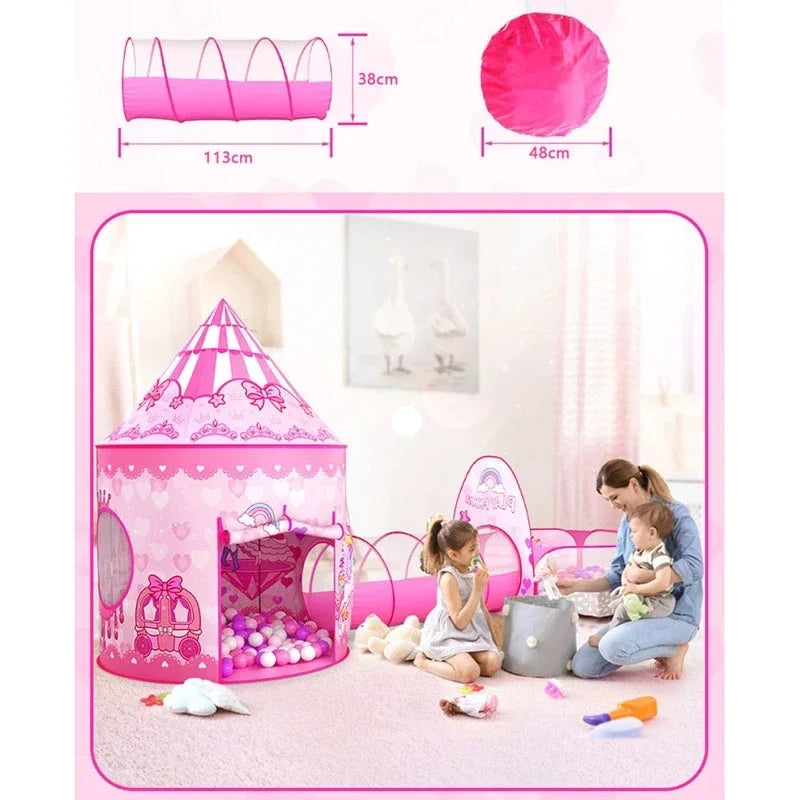 Unicorn Tent™ – Magisk legetid – Lyserødt legetelt