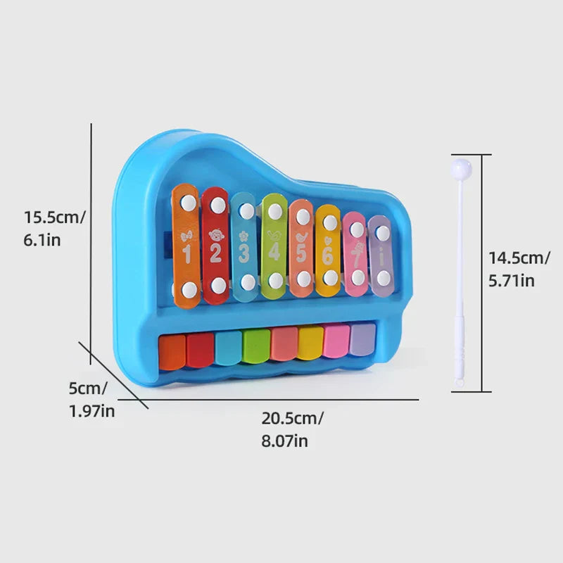 Tiny Tunes Set™ – Sjov med lyd – Xylofon og klaver til børn