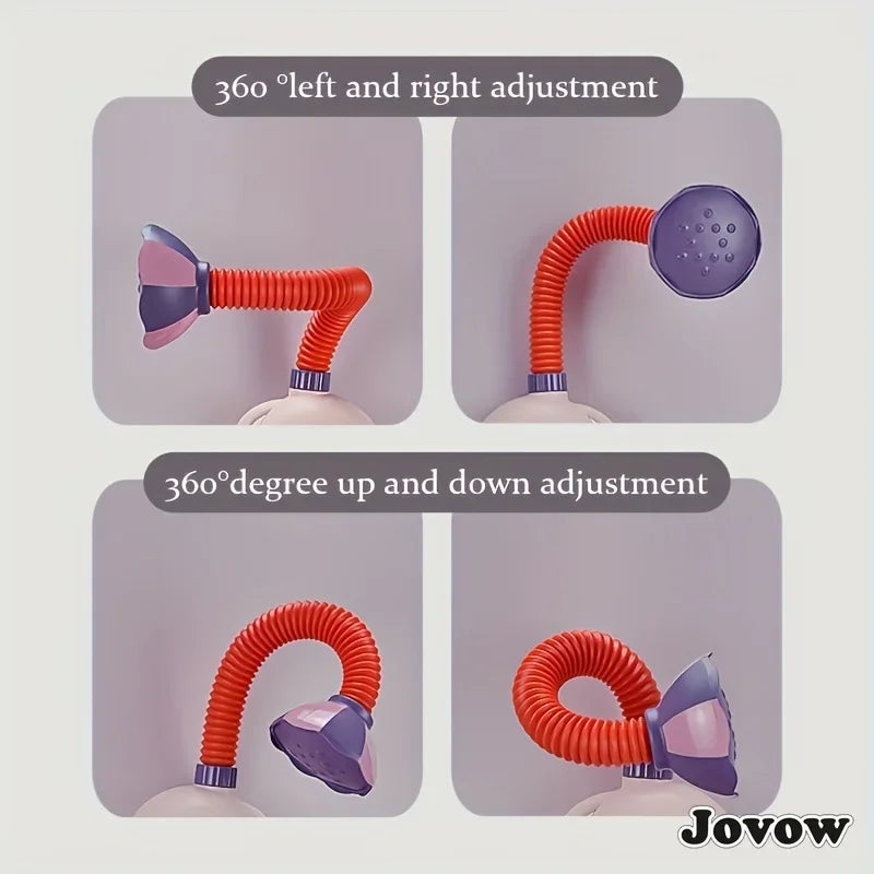 Elephant Shower Set™ – Plaskende sjov i badet - brusehoved til badet