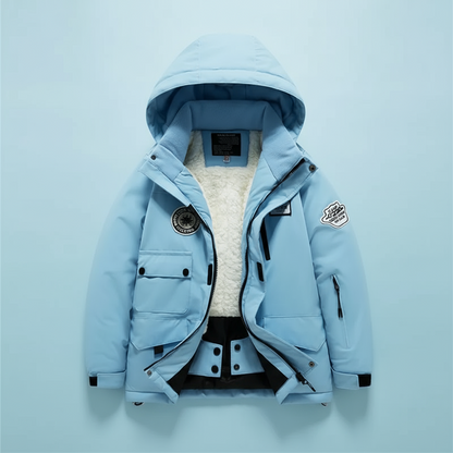 GlacierFit – Åndbar og beskyttende vandtæt – Skidragt med fleeceforing