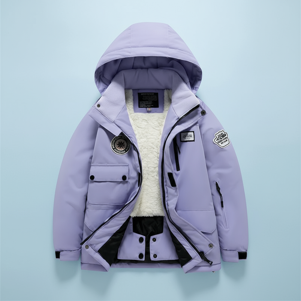 GlacierFit – Åndbar og beskyttende vandtæt – Skidragt med fleeceforing