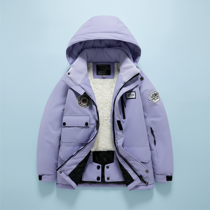 GlacierFit – Åndbar og beskyttende vandtæt – Skidragt med fleeceforing