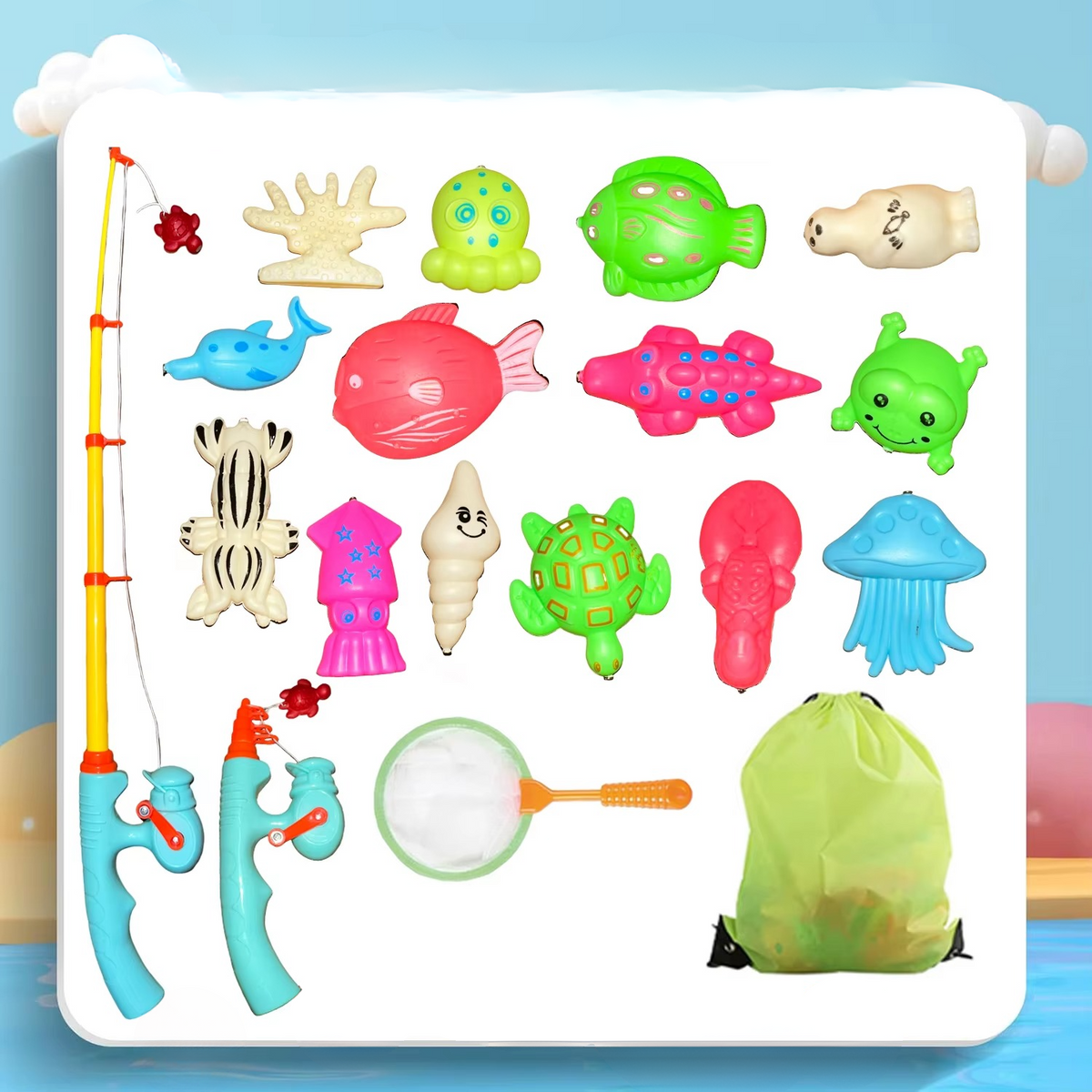 Fishing Game – Læring og opdagelse – Magnetisk Visspel