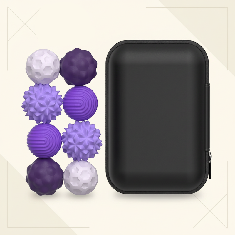 CalmSphere – Blødt & fokuseret – Magnetisk stresslegetøj