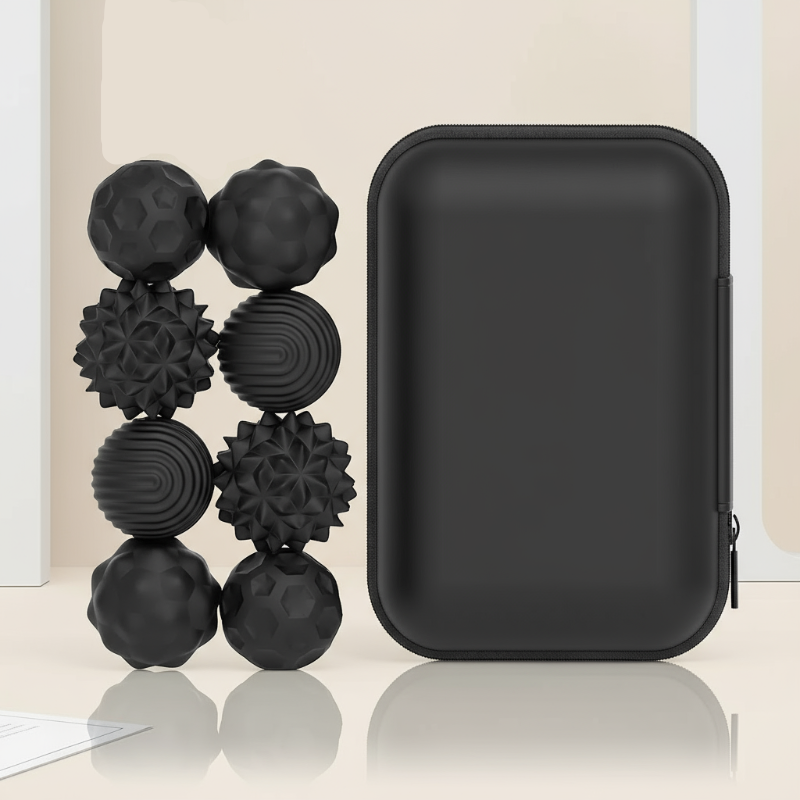 CalmSphere – Blødt & fokuseret – Magnetisk stresslegetøj