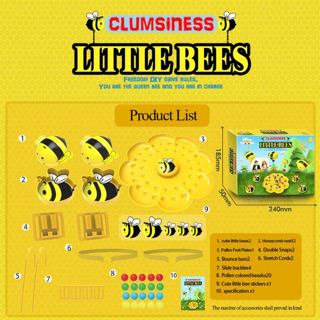 Buzzy Bee Magnetgame™ - Garanteret en lattereksplosion - Klodset brætspil
