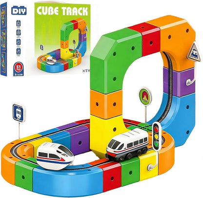 DIY Cube Track – Kreativ & Aktiv – Kreativ DIY-togbane