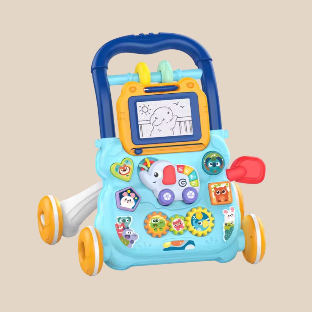 BabyWalker – Lære & lege – Løbegang med aktivitetsbræt