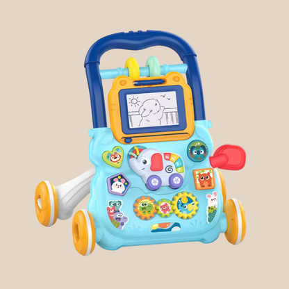 BabyWalker – Lære & lege – Løbegang med aktivitetsbræt