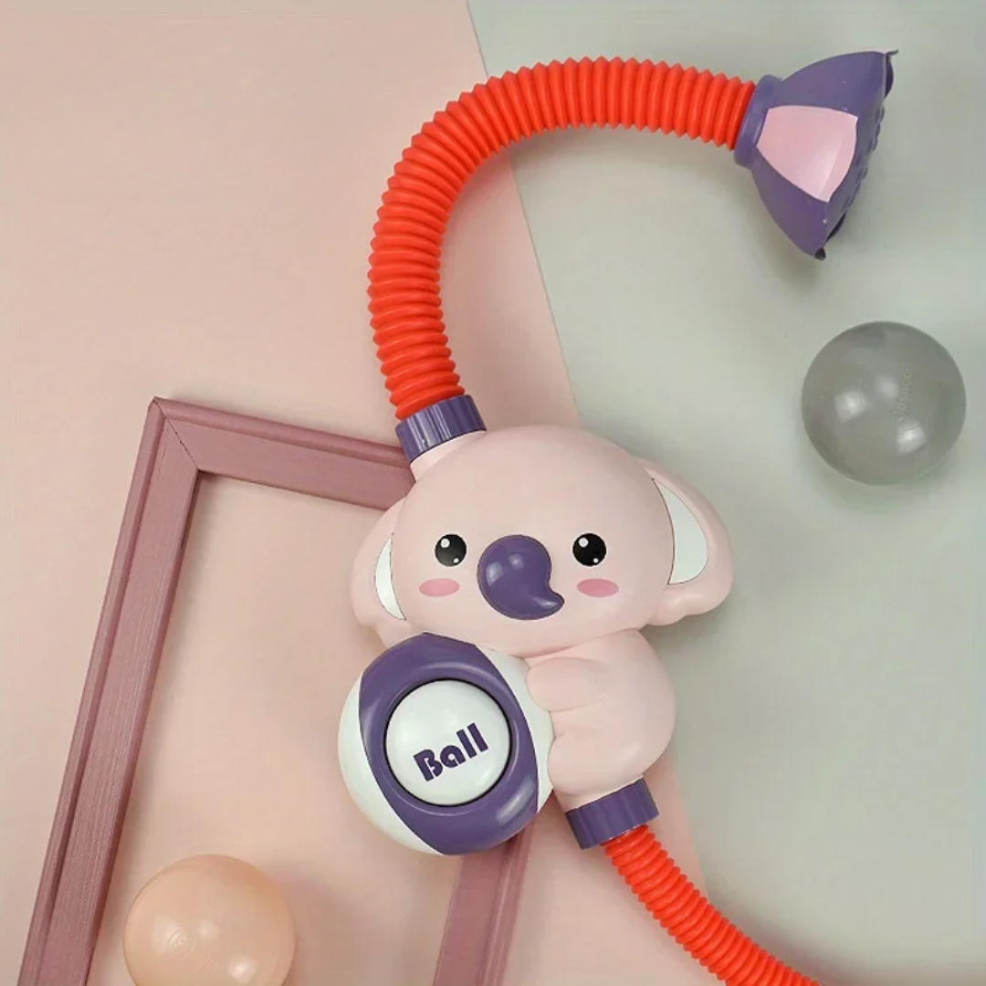 Elephant Shower Set™ – Plaskende sjov i badet - brusehoved til badet