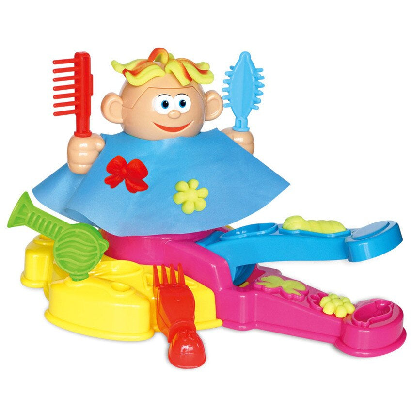 Clay Hairdresser Set™ - Frisørsalon Eventyr - Frisørsæt