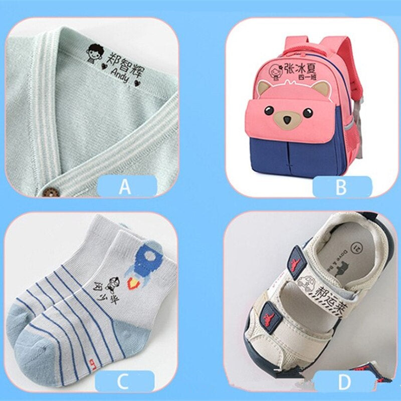 Customized Name Stamp™ - enkel customizing - tøjstempel