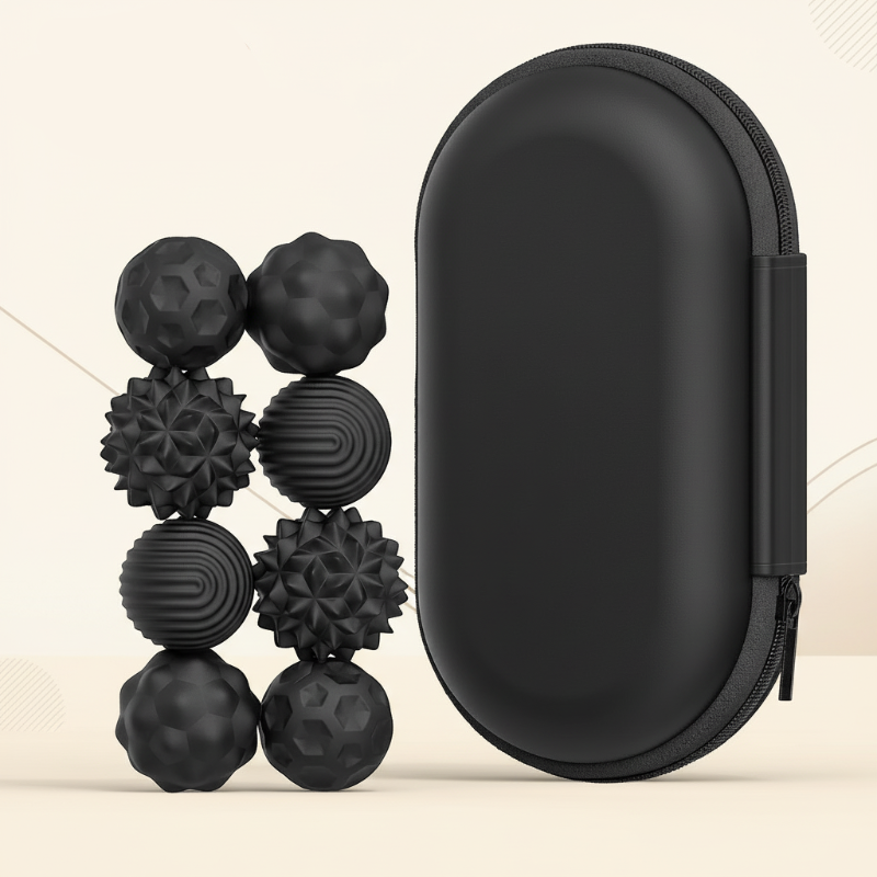 CalmSphere – Blødt & fokuseret – Magnetisk stresslegetøj