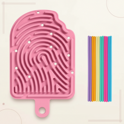 FidgetFrost – Legende & Blød – Silikone Busy Board