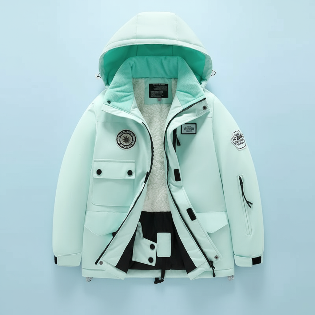 GlacierFit – Åndbar og beskyttende vandtæt – Skidragt med fleeceforing