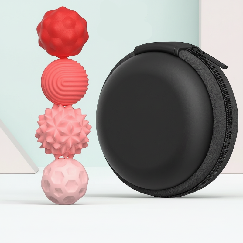 CalmSphere – Blødt & fokuseret – Magnetisk stresslegetøj