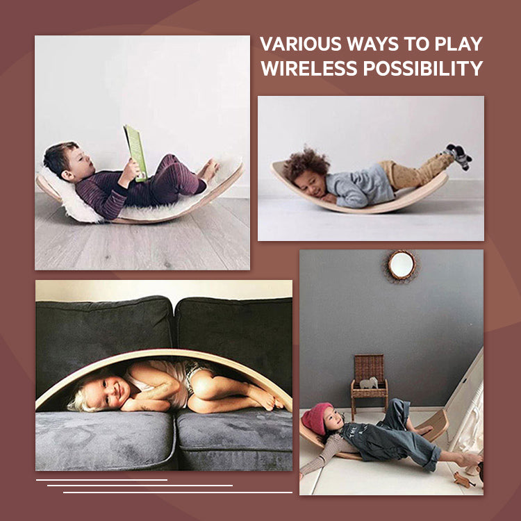 Wobble Board™ | Multifunktionelt legetøj - Balancebræt