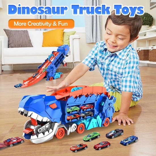 Dino Car™ - Dino Power - Dino Legetøjsbil