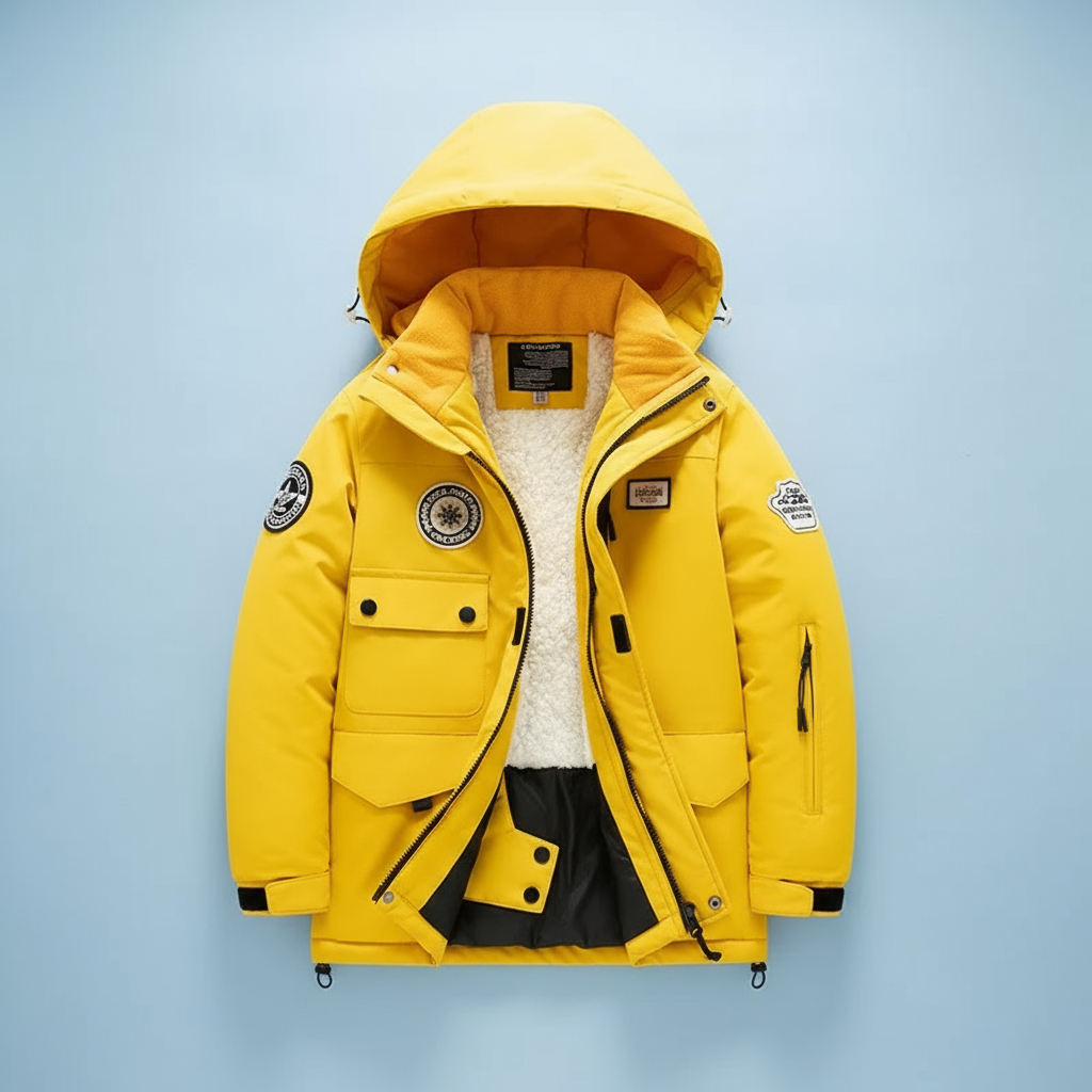 GlacierFit – Åndbar og beskyttende vandtæt – Skidragt med fleeceforing