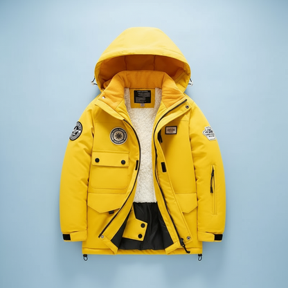 GlacierFit – Åndbar og beskyttende vandtæt – Skidragt med fleeceforing