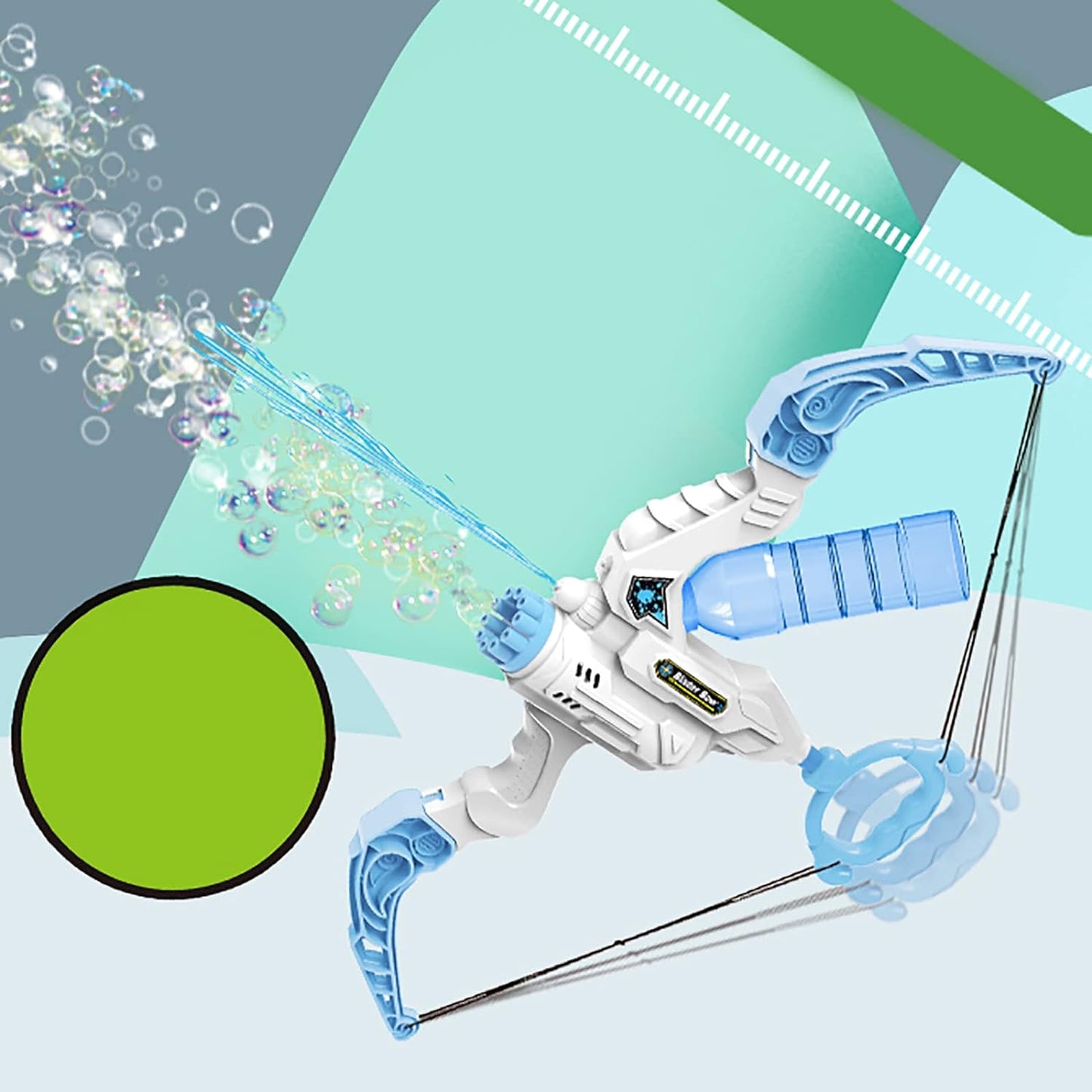 TrendyToys – Aktiv & kreativ – 2-i-1 bue-boblesprøjte