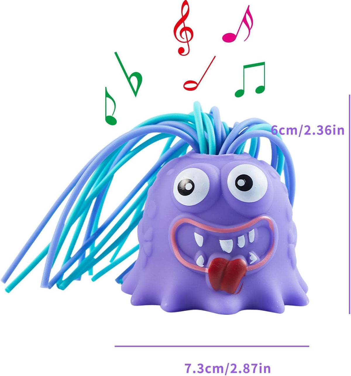 Yellie – Sjov og interaktiv – Monster-stresslegetøj