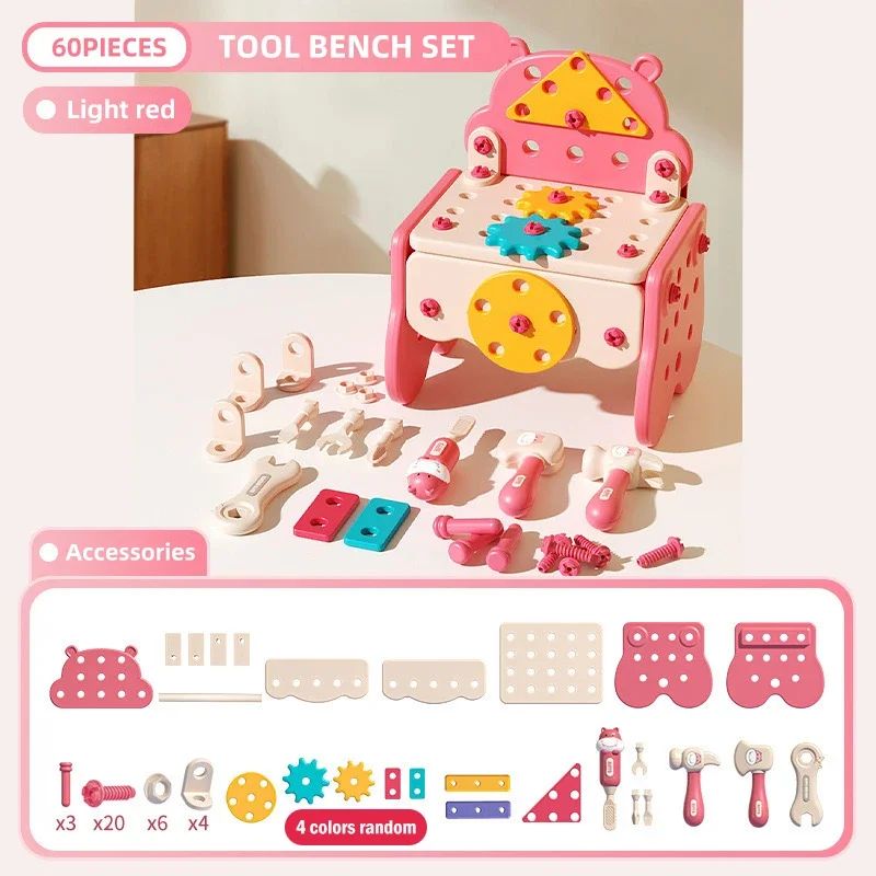 Tool Master - Byg og leg - Legesæt med værktøjskasse