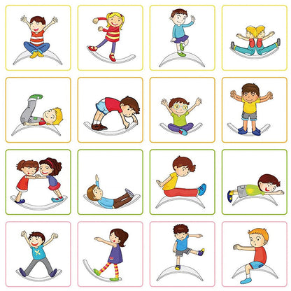 Wobble Board™ | Multifunktionelt legetøj - Balancebræt