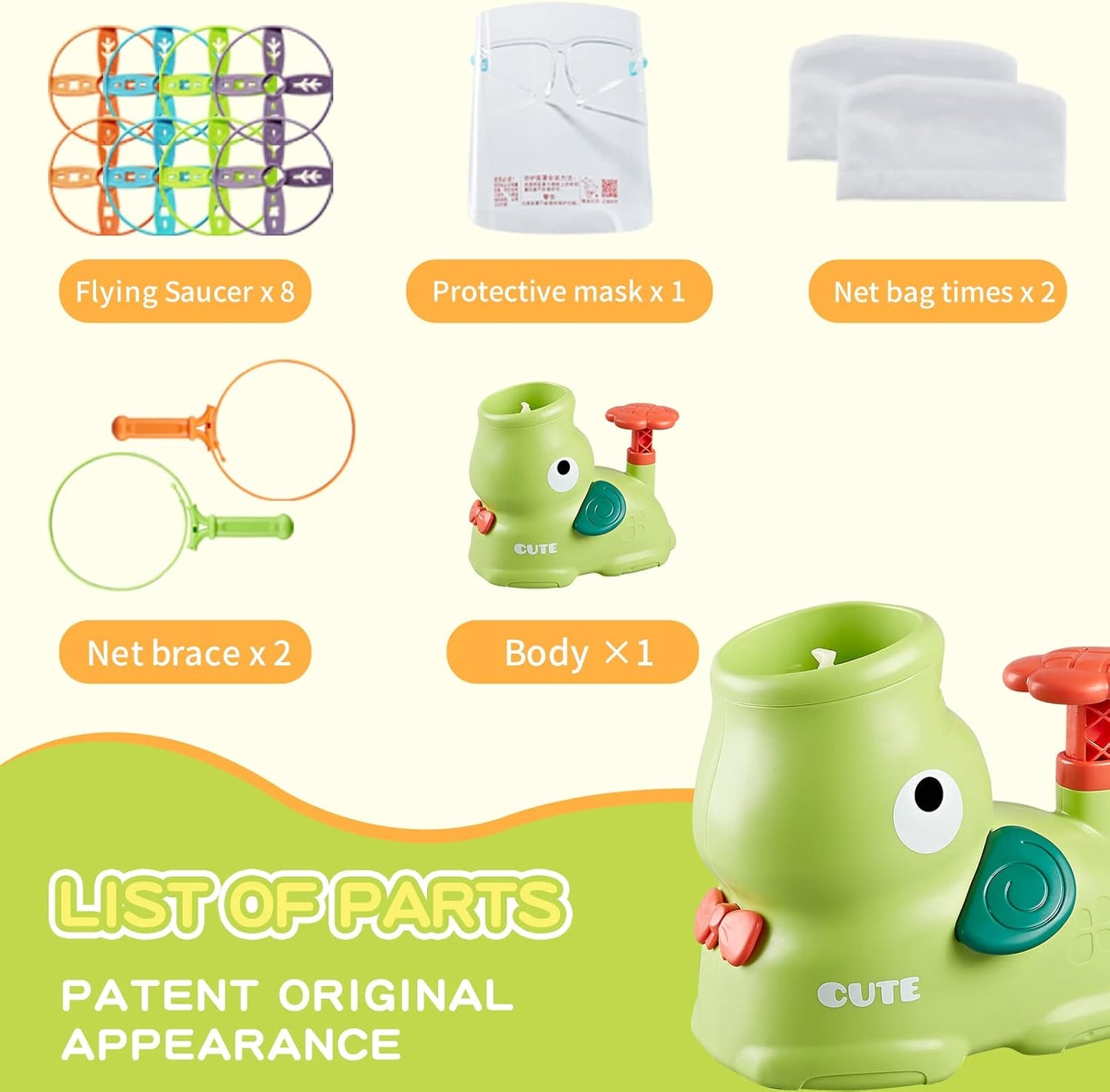 AeroFly – Hurtig & sjov – Frisbee-spilleplade til udendørs brug