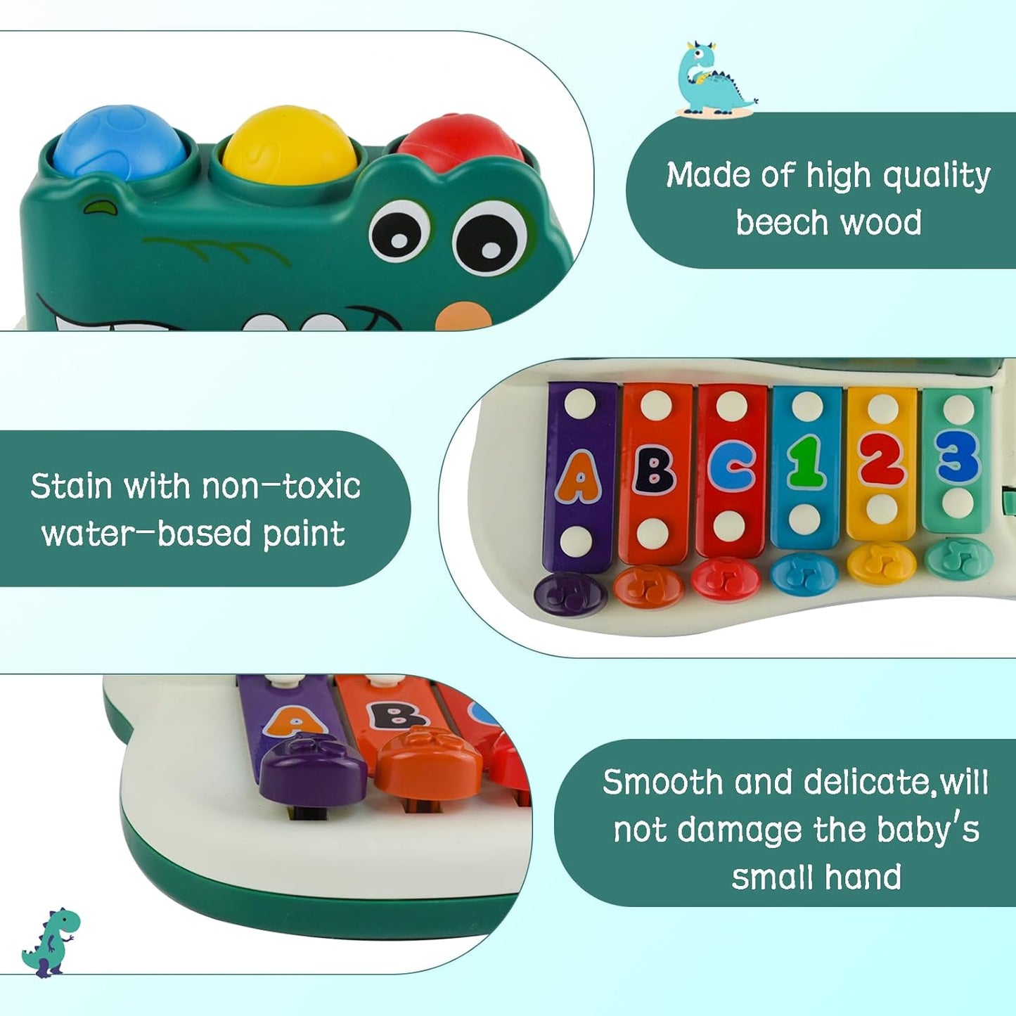 GatorBeats – Musikalsk og sjovt – Hammer Xylofon Legetøj