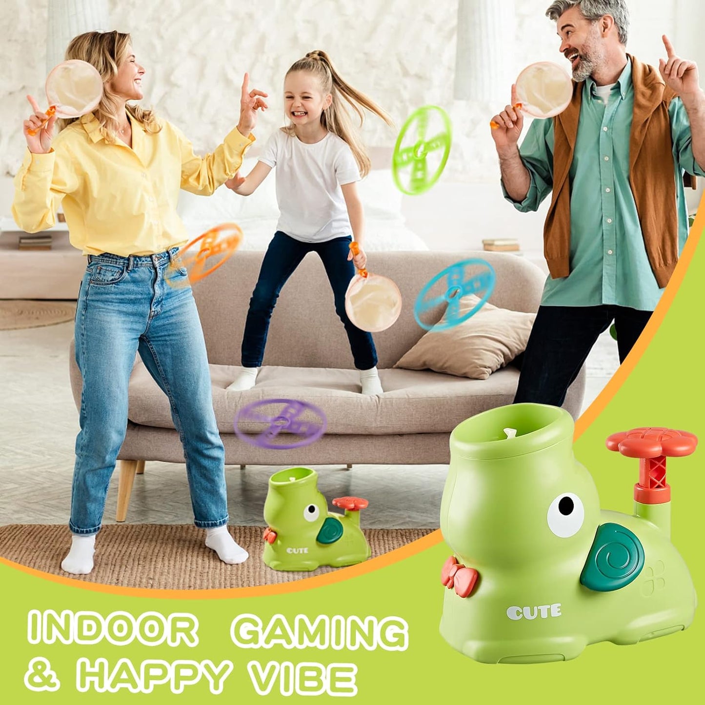 AeroFly – Hurtig & sjov – Frisbee-spilleplade til udendørs brug