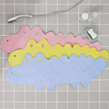 AquaJoy – Skridsikker og sikker – Børnebademåtte Krokodille