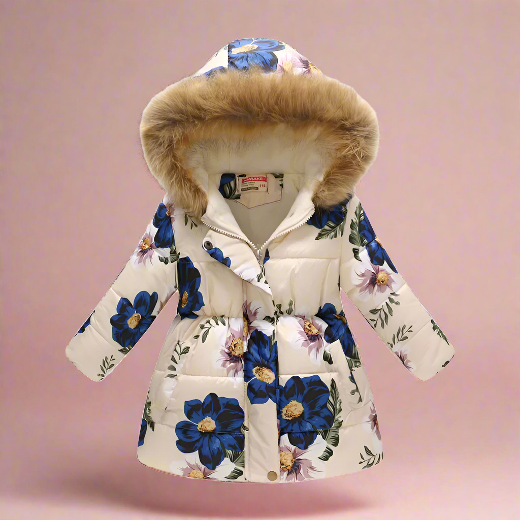 CozyTrend – Elegant og hyggelig – Vatteret vinterjakke til piger