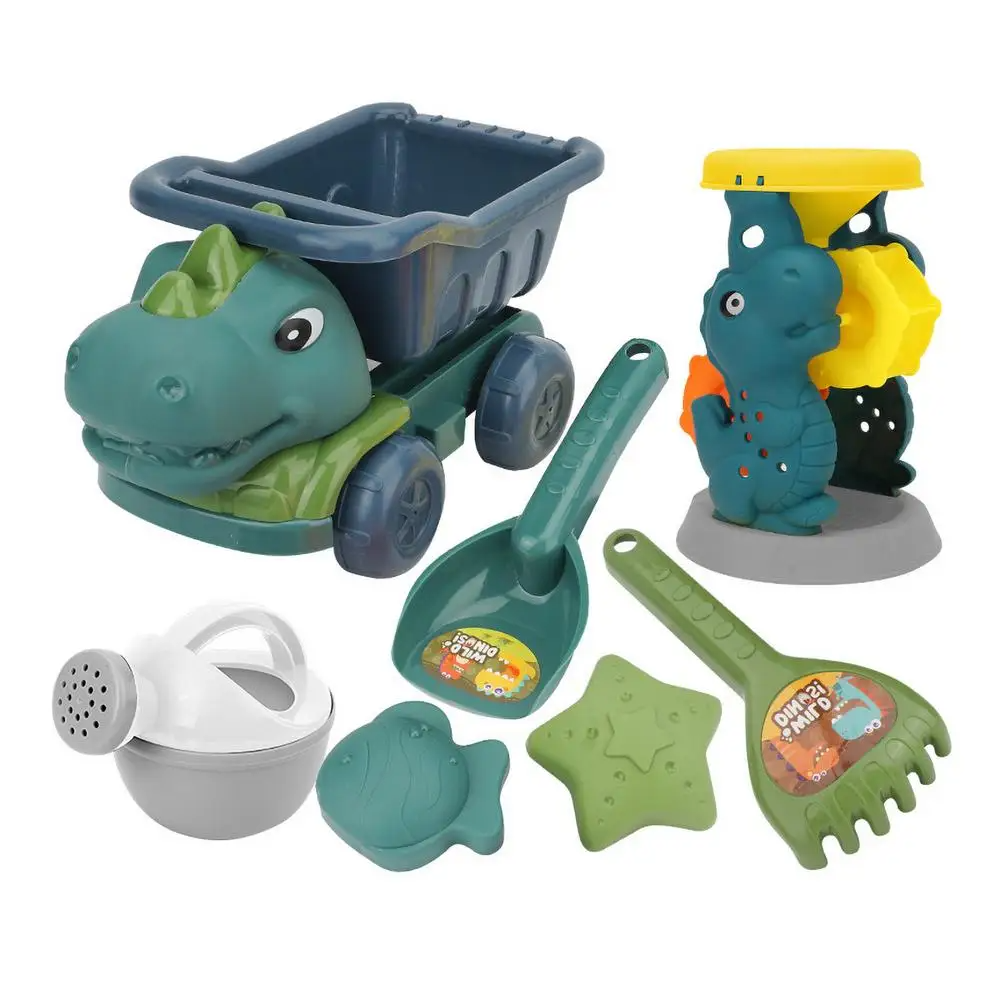 Beach Dino Set™ – Byg dit slot – Dinotruck-stranden
