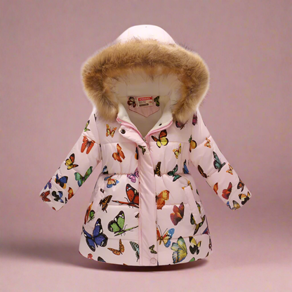 CozyTrend – Elegant og hyggelig – Vatteret vinterjakke til piger