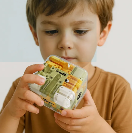 Labyrint Terning – Mindre stress, mere fokus – Kubepuslespil