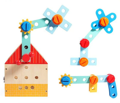 Busy Box™ - Opdag og lær - Aktivitetskasse i træ