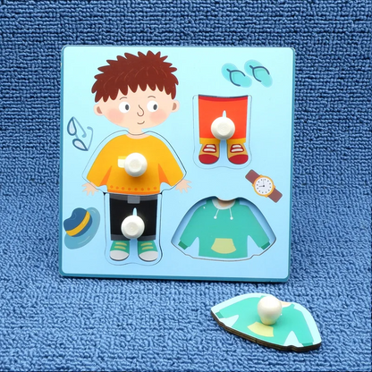 Clever Puzzle™ - Intelligent leg - Puslespil af træ