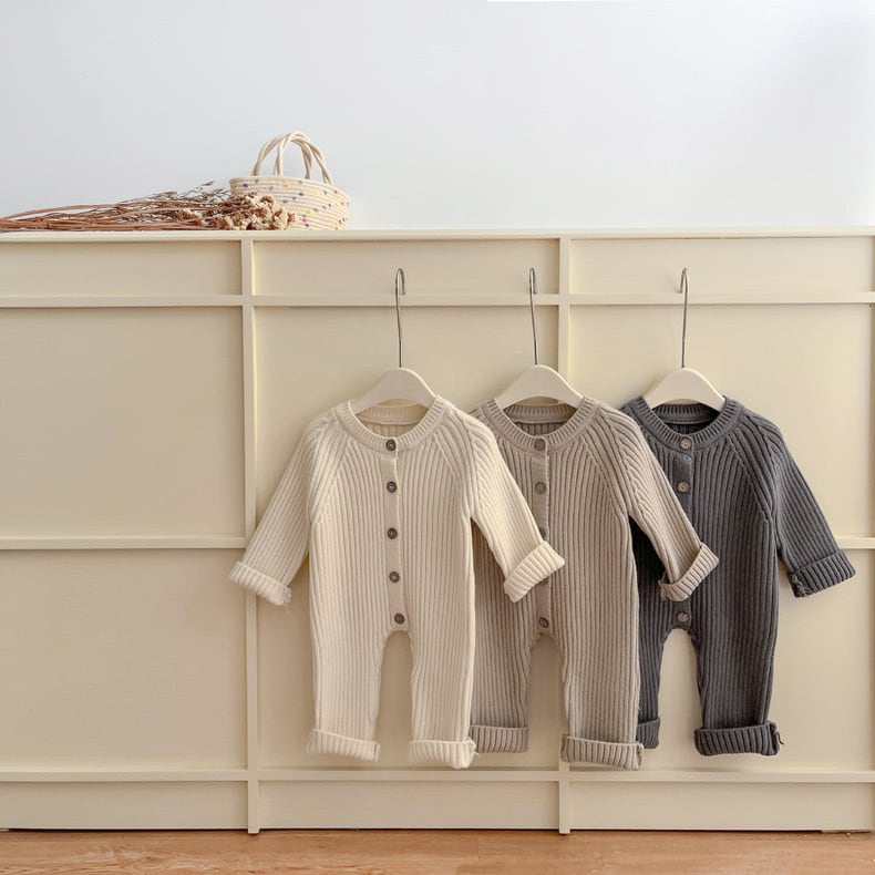 CozyCotton – Komfortabel og stilfuld - Strikket Romper