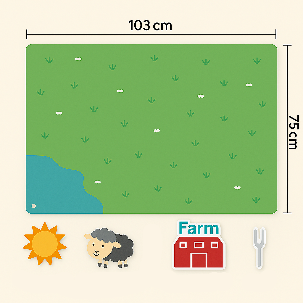 FeltBoard™ - Uendelig opdagelses- og legeglæde! - Filtbræt