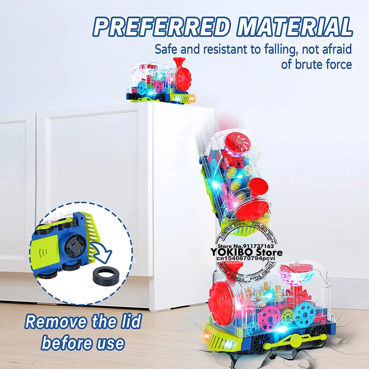 Train light™ - Fantastisk pædagogisk - Lysshow tog