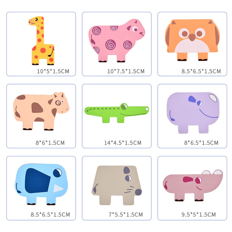 Animal Stacking™ - Forbedrer genkendelsesevnen - Stablespil