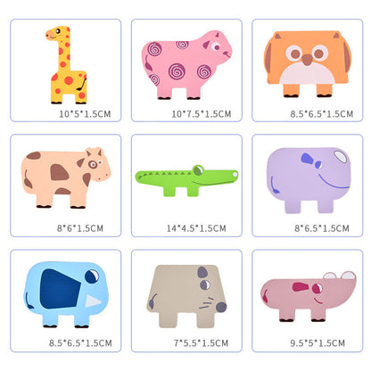 Animal Stacking™ - Forbedrer genkendelsesevnen - Stablespil