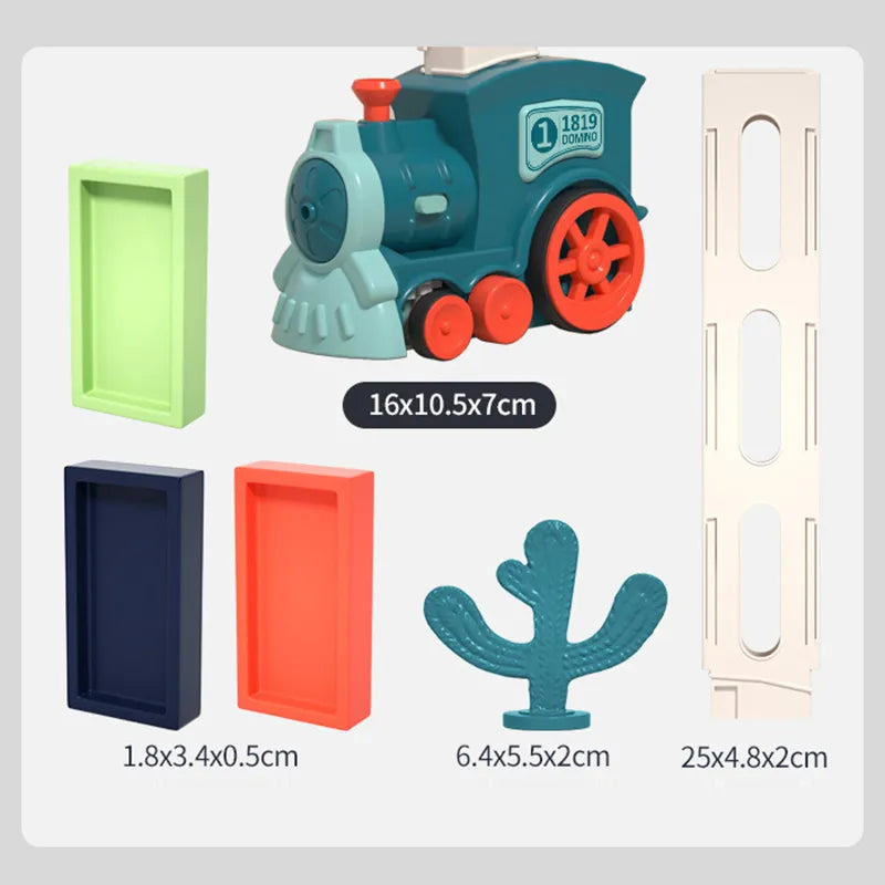 Domino train™ - Magisk Domino Byggetog