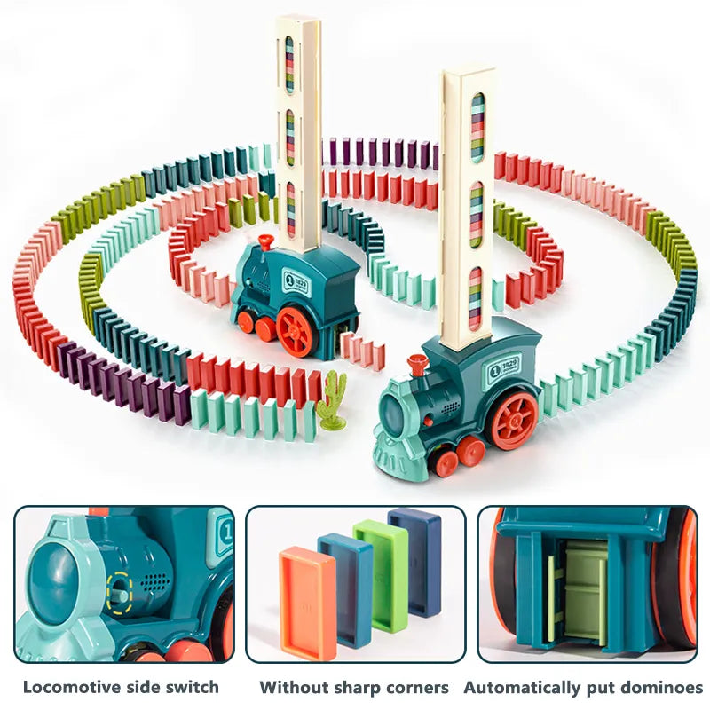 Domino train™ - Magisk Domino Byggetog
