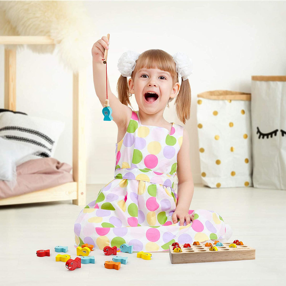 NordTræ™ l Finmotorik - Magnetisk fiskespil