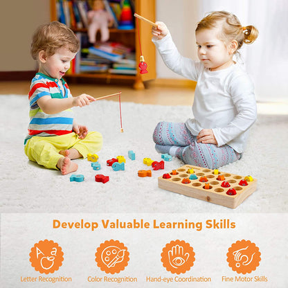 NordTræ™ l Finmotorik - Magnetisk fiskespil