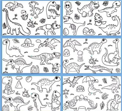 ColoringPaper™ - Slip kreativiteten løs! - XXL Farvelægningspapir