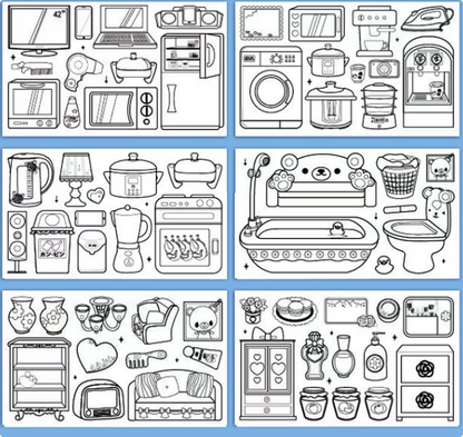 ColoringPaper™ - Slip kreativiteten løs! - XXL Farvelægningspapir